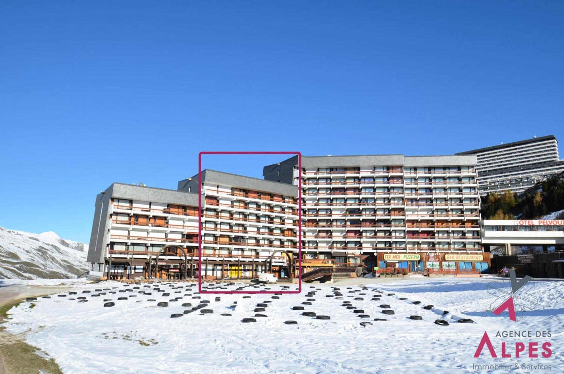 Residence Lac Du Lou - Appartement 4 Pers Expose Sud Au Coeur Des Menuires Mae-5584 Saint-Martin-de-Belleville Zewnętrze zdjęcie